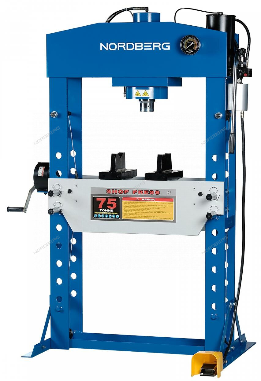 NORDBERG ПРЕСС N3675A пневмоуправление 75т