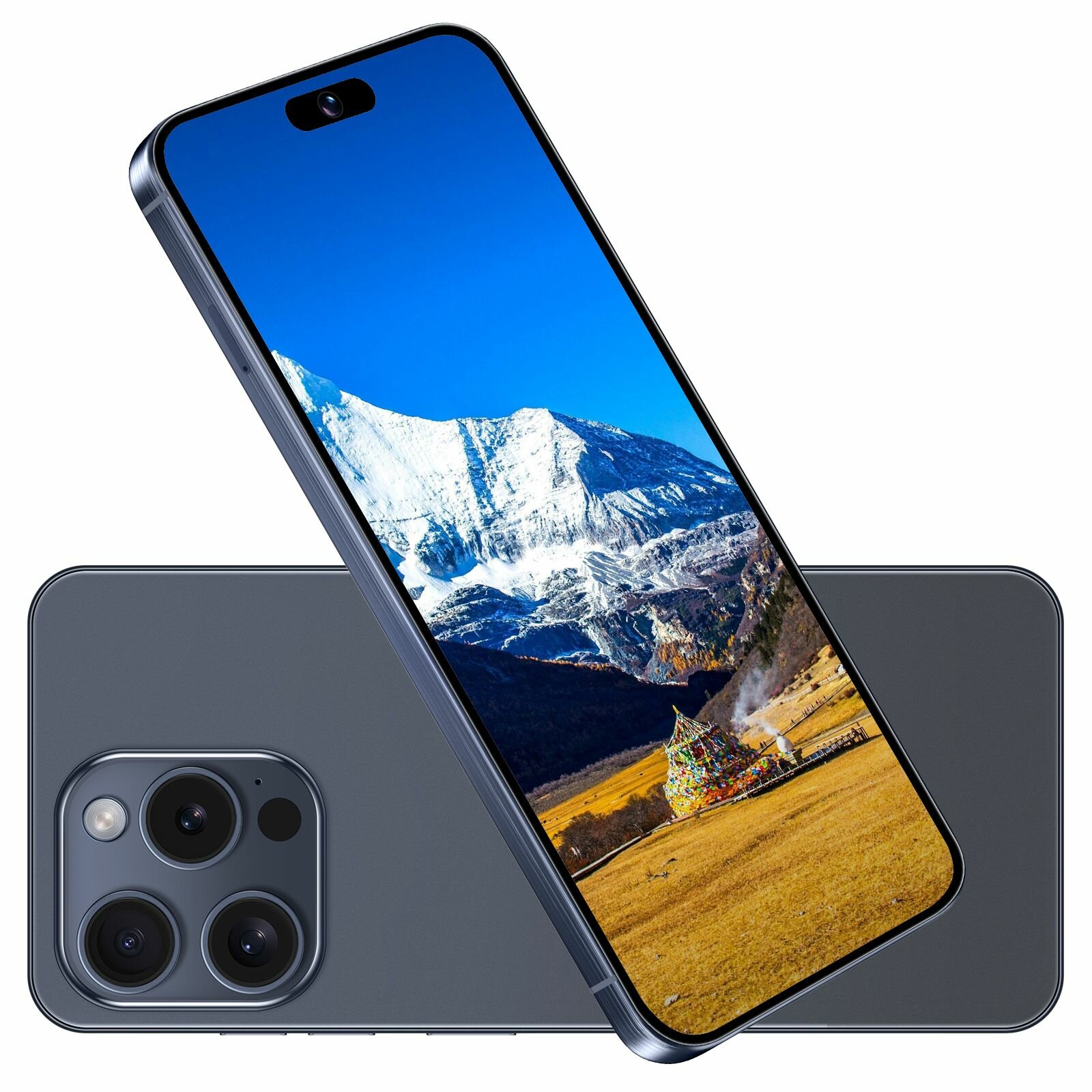 ZUNYI 15 Pro Max, 7,6-дюймовый HD-экран smart island, NFC, подарок для игр и развлечений в офисе, поддержка русского языка и сети 5G