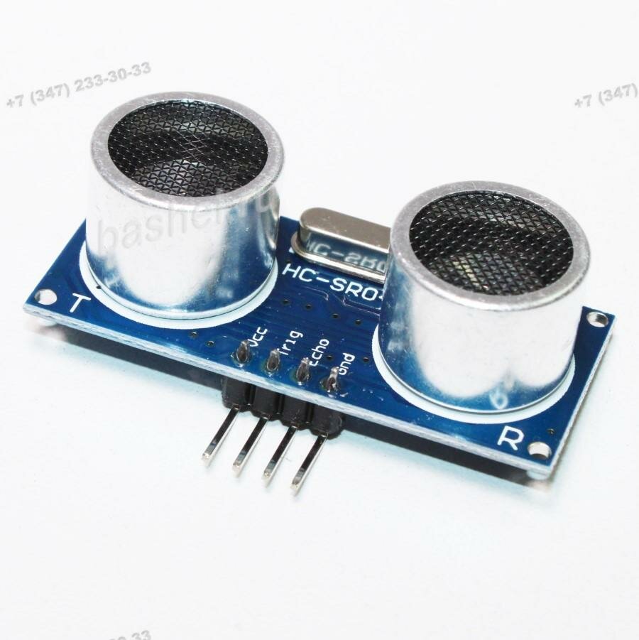Ultrasonic Ranging module HC-SR04 Датчик расстояния ультразвуковой (2...510 см +/- 3 мм 5В) электротовар