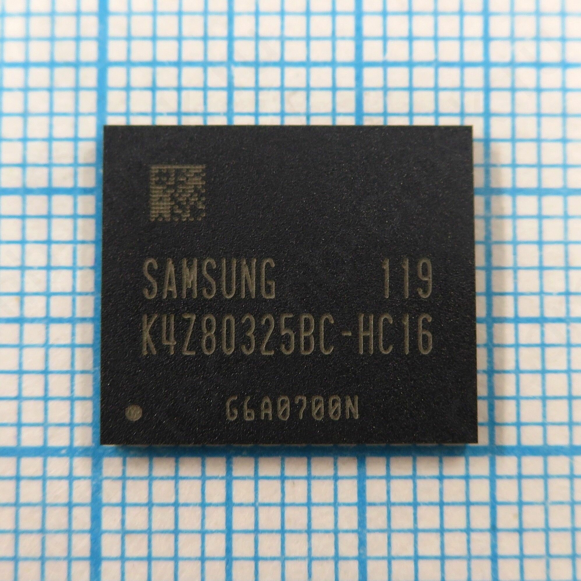 K4Z80325BC-HC16 GDDR6 1Gb 170FBGA - Память