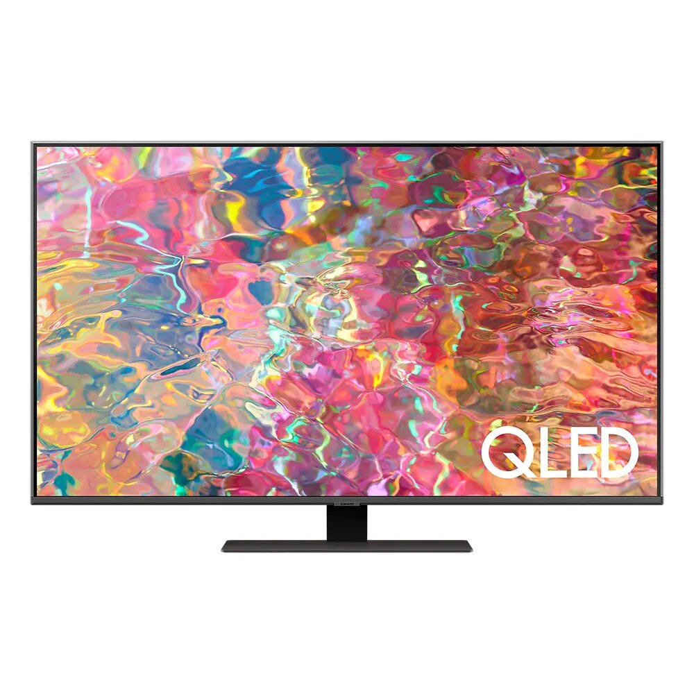 50" Телевизор Samsung QE50Q80BAU 2022 QLED, HDR, LED, OLED RU, черный