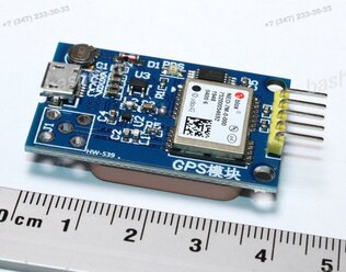 Модуль GPS+GLONASS на базе NEO-7M с UART интерфейсом и MicroUSB разъемом электротовар