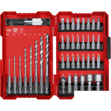 фото Набор бит и сверл KWB 49108910 (39 предметов)
