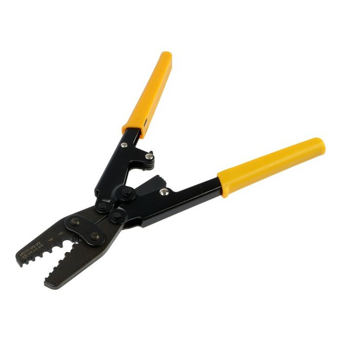 фото Пресс-клещи тундра, для опрессовки неизол. медных наконечников и гильз, 0.5 - 6 мм2