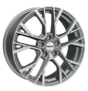 Литые колесные диски Carwel Камак 1810 (X-trail/ Juke) 7x18 5x114.3 ET45 D66.1 Серый с полированной лицевой частью (122606)