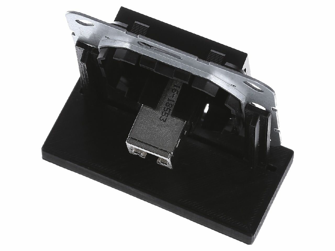System55 569510 Розетка компьютерная переходник (RJ45, под рамку, скрытая установка, черная матовая) Gira - фото №8