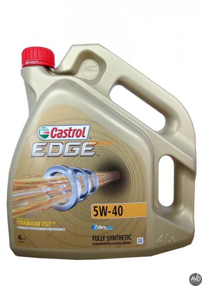 Масло моторное синтетическое Castrol EDGE Titanium FST 5W40 C3 4л