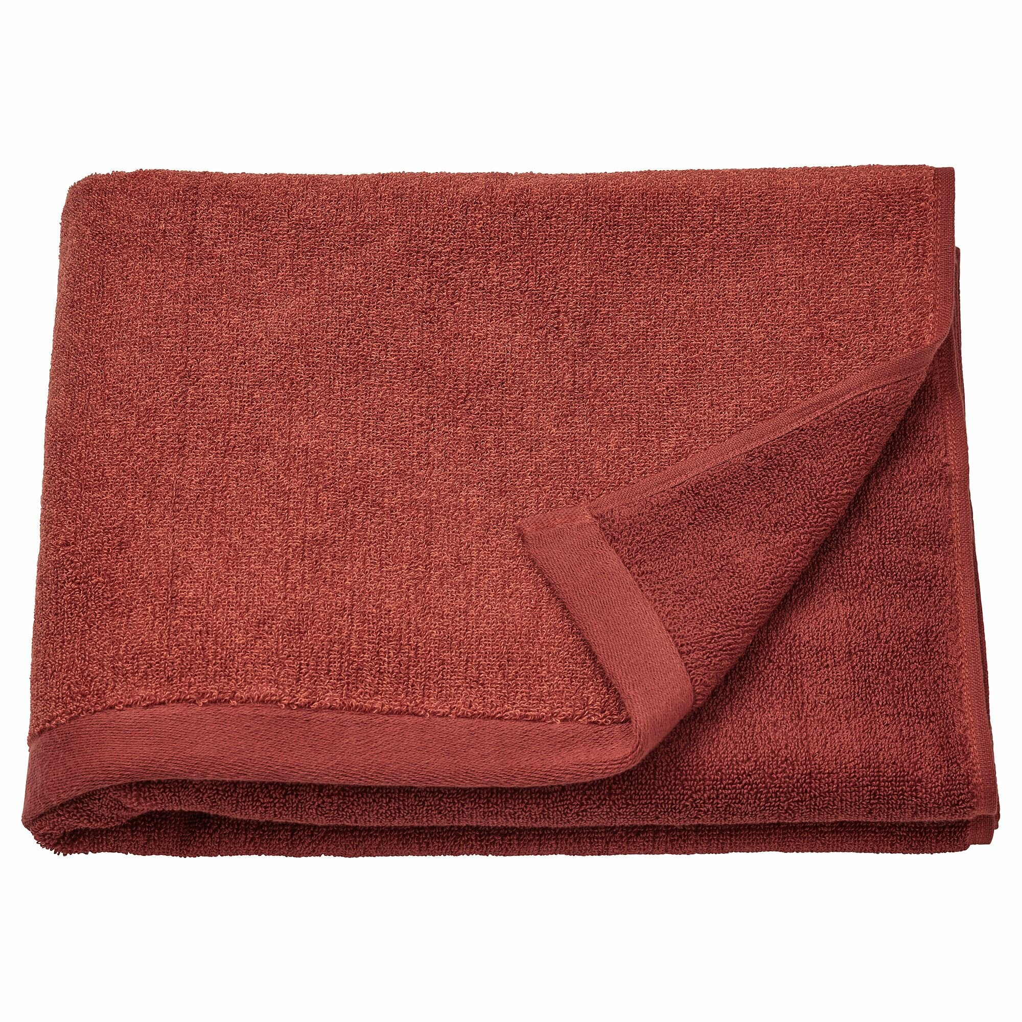 Икея / IKEA HIMLEAN, химлеан, банное полотенце, красный, 70x140 см