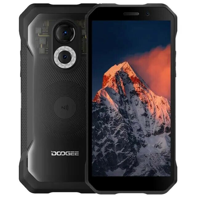 Телефон Doogee S61 Pro 6/128Gb Transparent черный