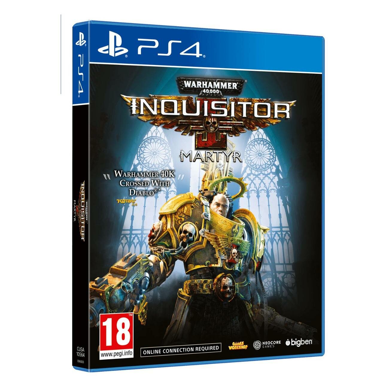 PS4 игра Bigben Warhammer 40.000 Inquisitor - Martyr