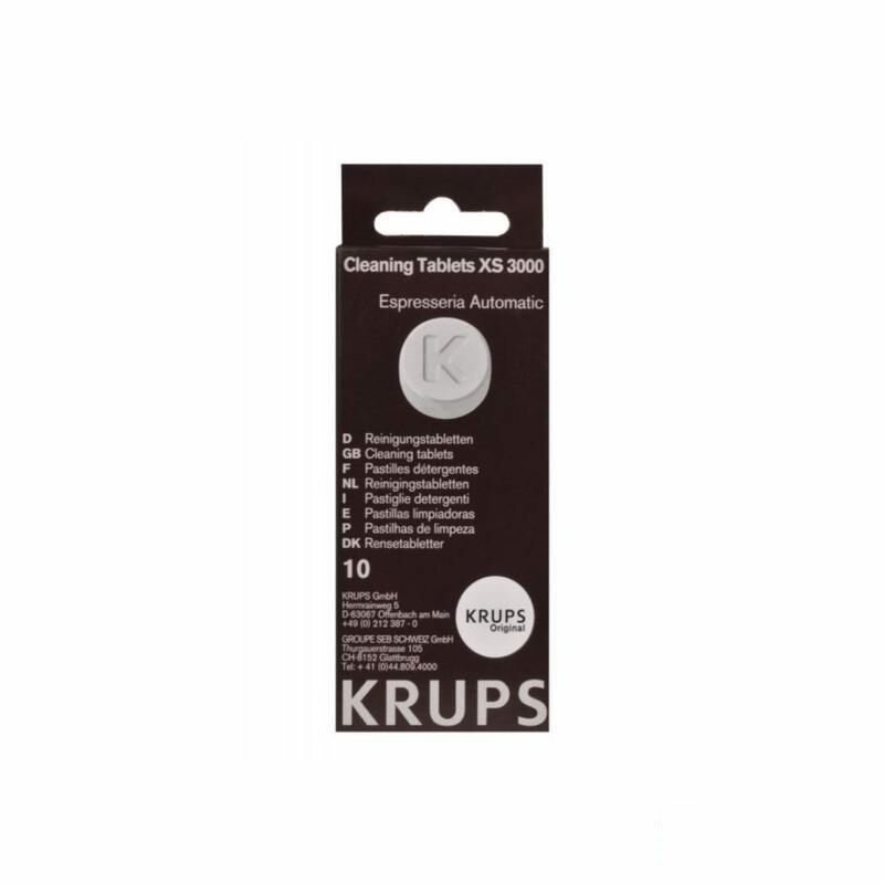 Очищающие таблетки Krups XS300010 для кофемашин 10шт.