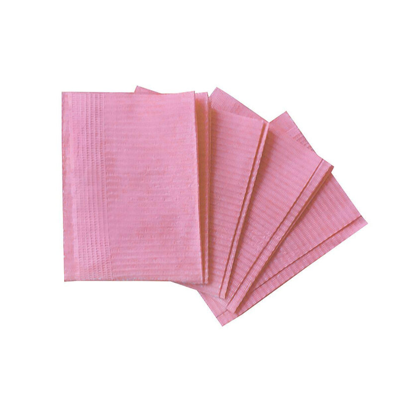 Салфетка Салфетки ламинир, Standart 45см, розовые 500 шт/уп, бумага + п/э