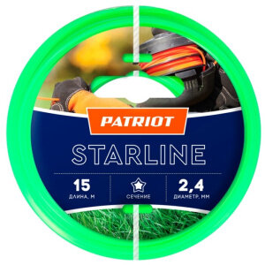 Леска Patriot Starline звезда 2.4 мм