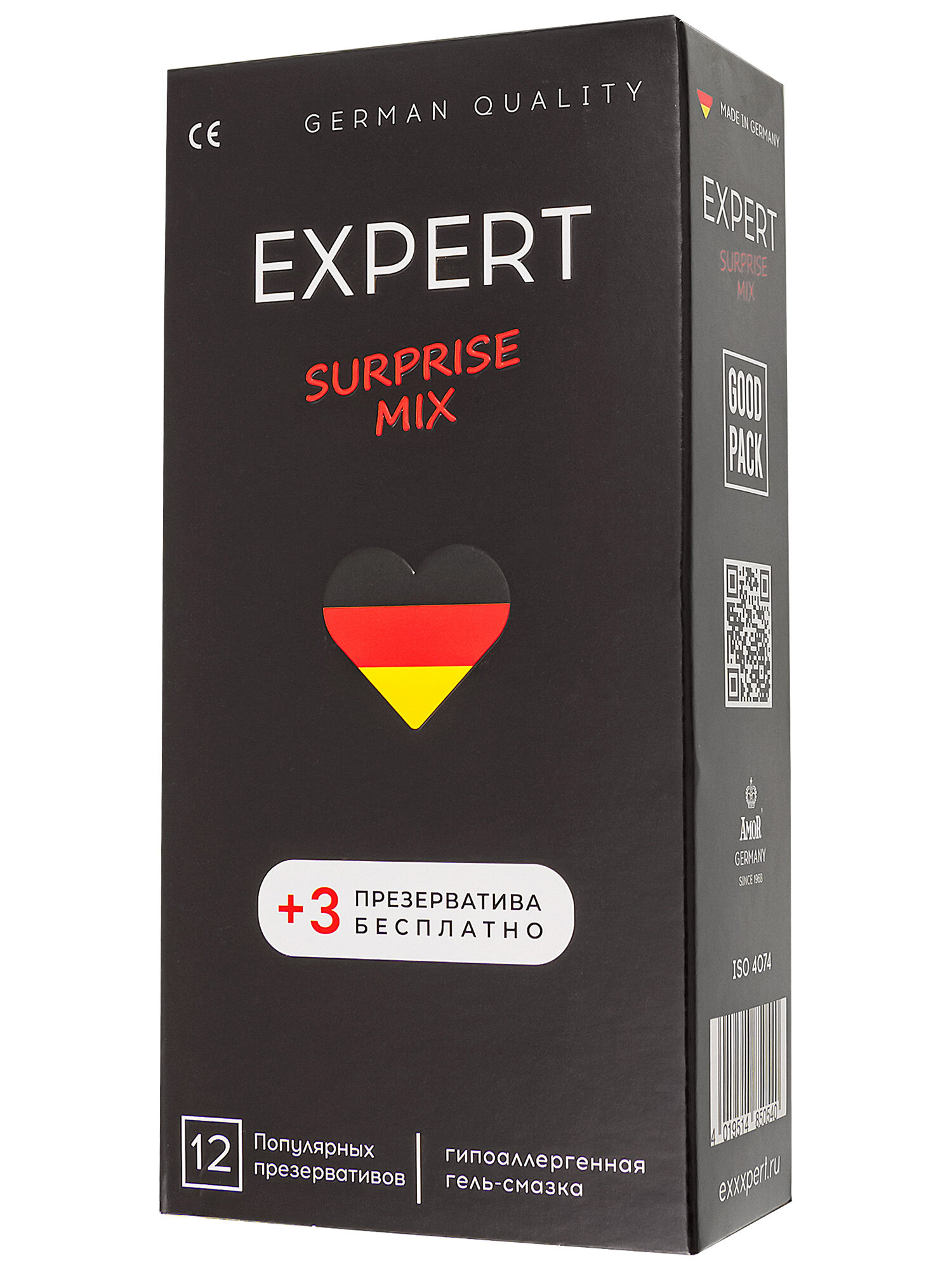 Презервативы Expert Surprise Mix, 12 + 3 шт.