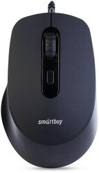 Мышь Smartbuy ONE 265-K, игровая, проводная, оптическая, беззвучная, 2400 dpi, USB, черная