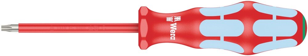 фото 3167 i TORX VDE Отвёртка диэлектрическая, нерж., TX 20 x 80 мм Wera WE-022764