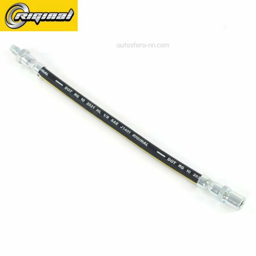 фото RIGINAL RG33027350602510 Шланг тормозной ГАЗ ГАЗель 4х4 промежуточный переднего контура; Riginal