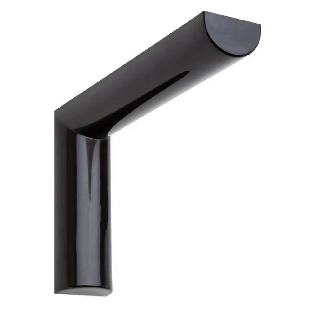 фото Кронштейн с пластиковой накладкой Aldeghi Luigi S.p.A. 155x235/24x38 мм оцинкованный цвет черный 38 кг