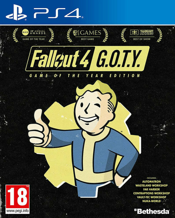 Fallout 4 GOTY: 25th Anniversary Steelbook Edition (английская версия) (PS4)