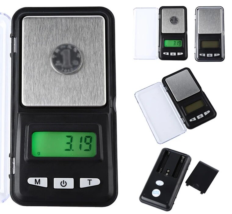 Цифровые весы Digital Scale Professional mini 500 g с точностью измерения 0,1 гр арт. 20-3125