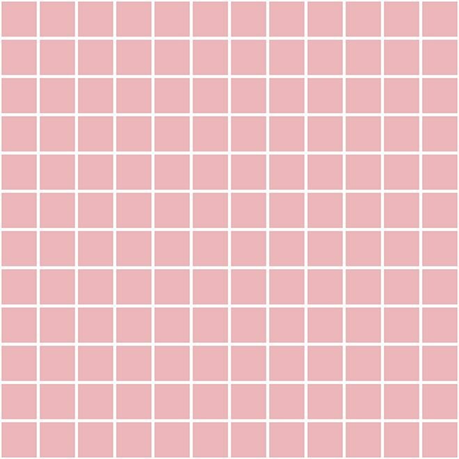 фото Мозаика Темари розовый матовый 29,8х29,8