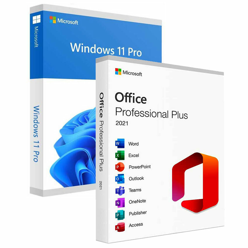 Microsoft Windows 11 Pro + Microsoft Office 2021 Pro Plus (Ключи ...