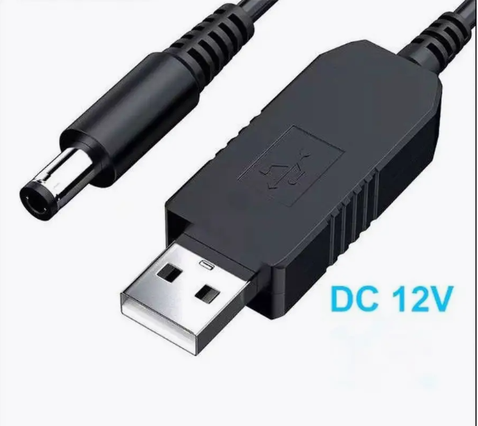 Преобразователь usb-кабель 5 v до 12 v для Wi-Fi роутера
