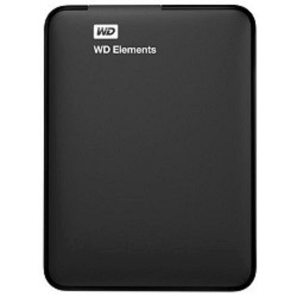 Внешний жесткий диск WD Elements Portable 1TB 2.5" USB 3.0 черный WDBUZG0010BBK-WESN