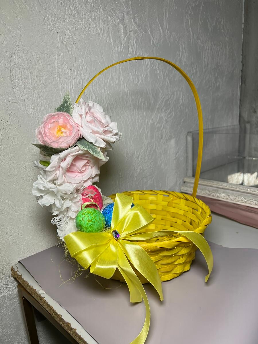 фото Корзина на Пасху. Пасхальный набор.