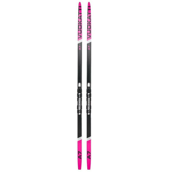 Лыжный комплект Vuokatti NNN 200 Step-in (Wax) Black/Magenta