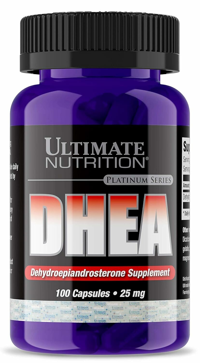 Ultimate Nutrition DHEA 25mg. 100 капс