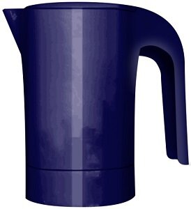 фото Чайник электр. VEPSMANN VN-102 Мини (спираль,0,5л) 500Вт, синий