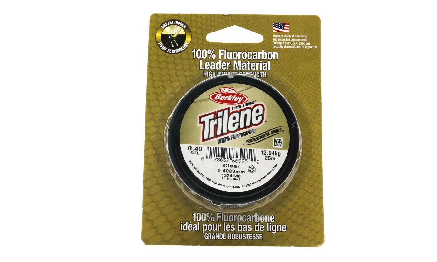 Леска Berkley поводковая флюорокарбон TRILENE FLUOROCARBON LEADER 25m 06mm 219kg