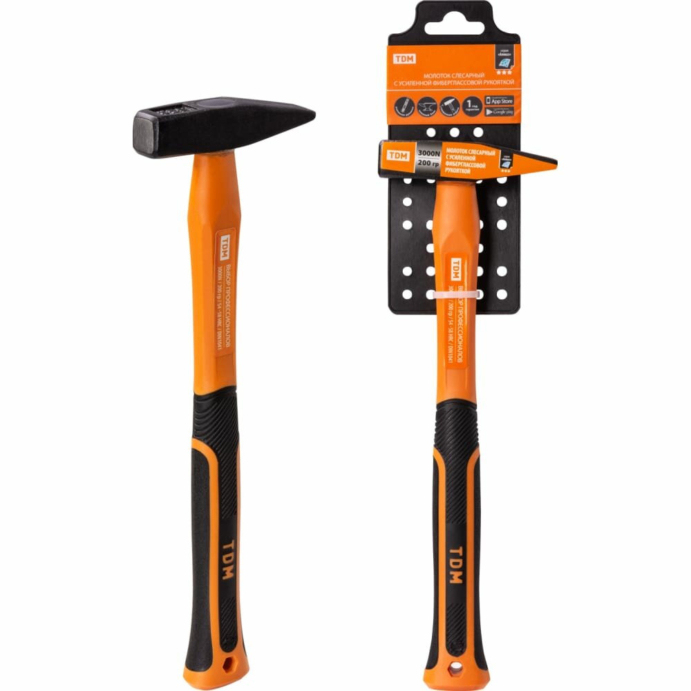 фото Слесарный кованый молоток TDM алмаз sq1036-0111