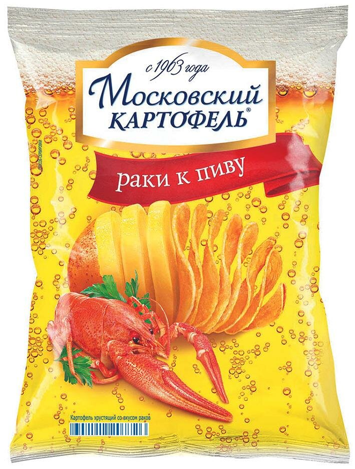 Чипсы Картофель "Московский" раки к пиву 60г