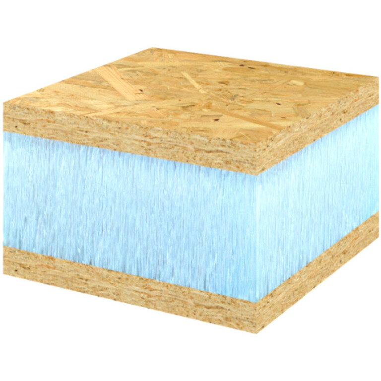 фото Панель Руспанель РПГ (Ruspanel RPG) Sandwich (Сэндвич) 1200х600х60 мм ОСБ+XPS+ОСБ