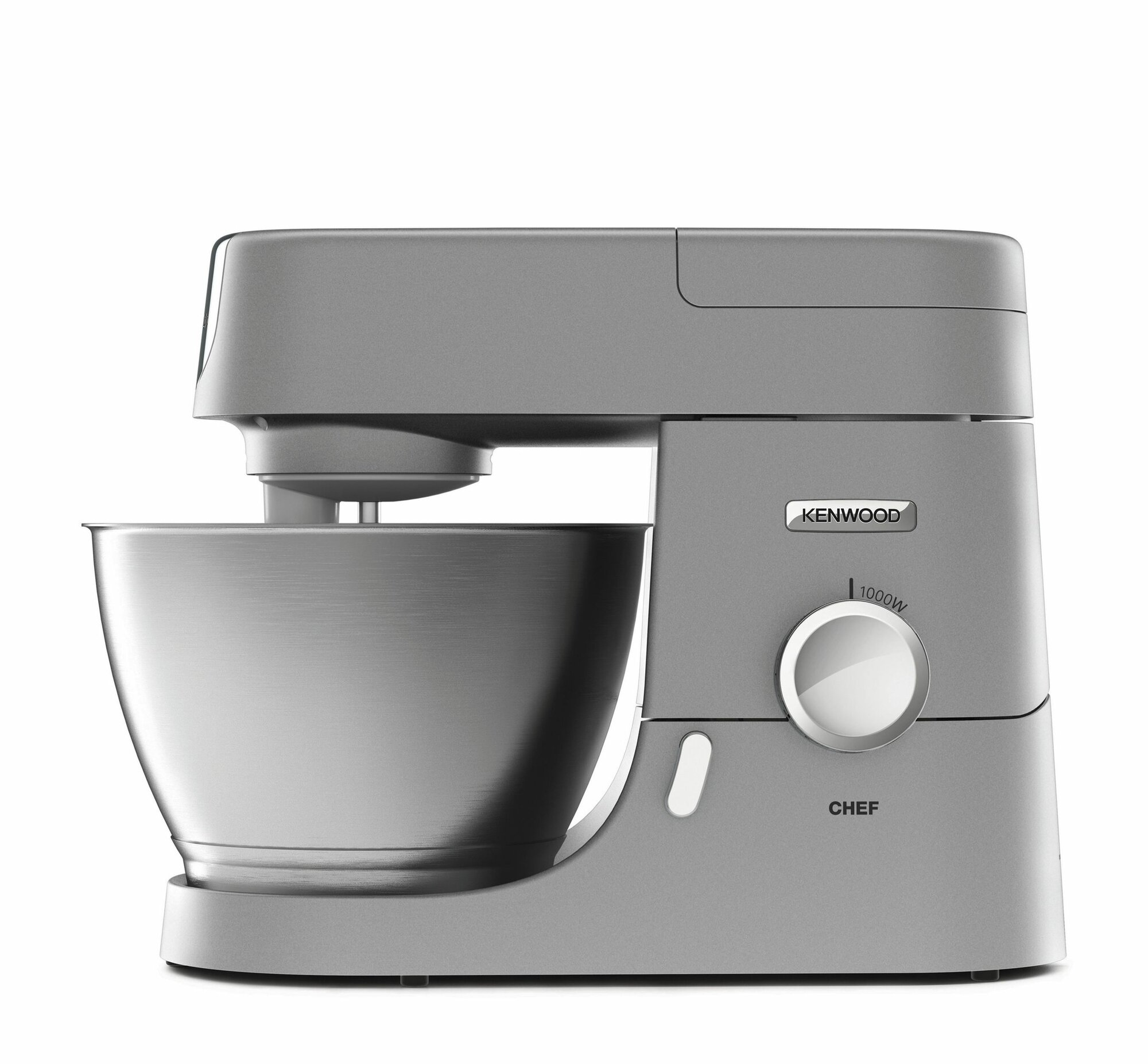 Кухонная машина Kenwood Chef KVC3100S, серебристый, мощность 1000 Вт, объем чаши 4.6 л, импульсный режим, планетарное вращение