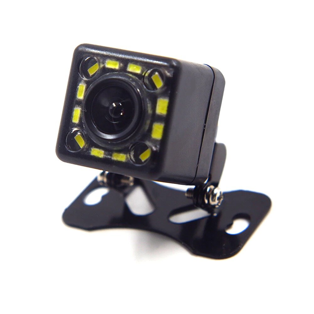 Универсальная водонепроницаемая широкоугольная автомобильная камера заднего вида MyPads TX104 LED 12 Светодиодный с ночным видением помощь при парк.