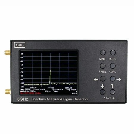 Портативный анализатор спектра и генератор сигналов SA6 6ГГц