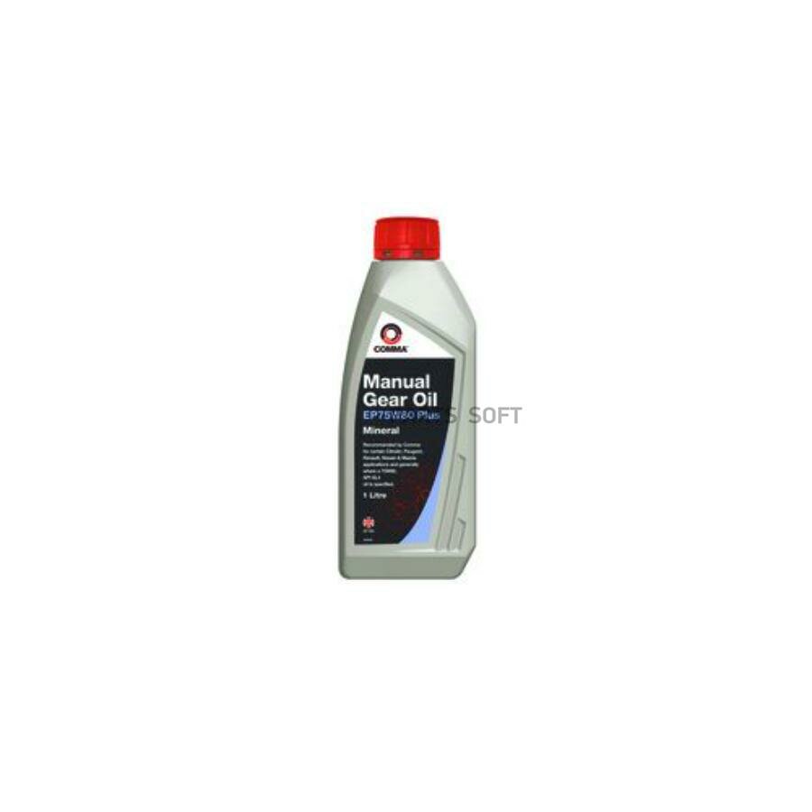 COMMA 75W80 MANUAL GEAR OIL EP PLUS (1L)_масло трансмиссионное !минеральное\ API GL-4 COMMA / арт. EP75W80P1L - (1 шт)