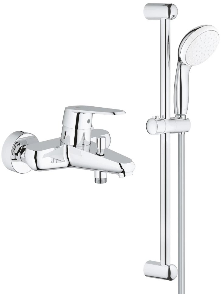 Смеситель для ванны Grohe Eurodisc Cosmopolitan 33390002 + 27924001