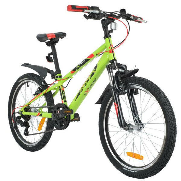 Велосипед Novatrack 20SH6V. EXTREME. GN21 зеленый