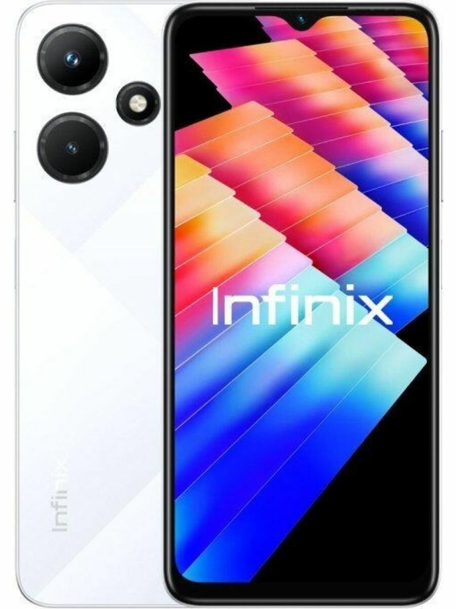 Смартфон INFINIX HOT 30I 8/128GB WHITE