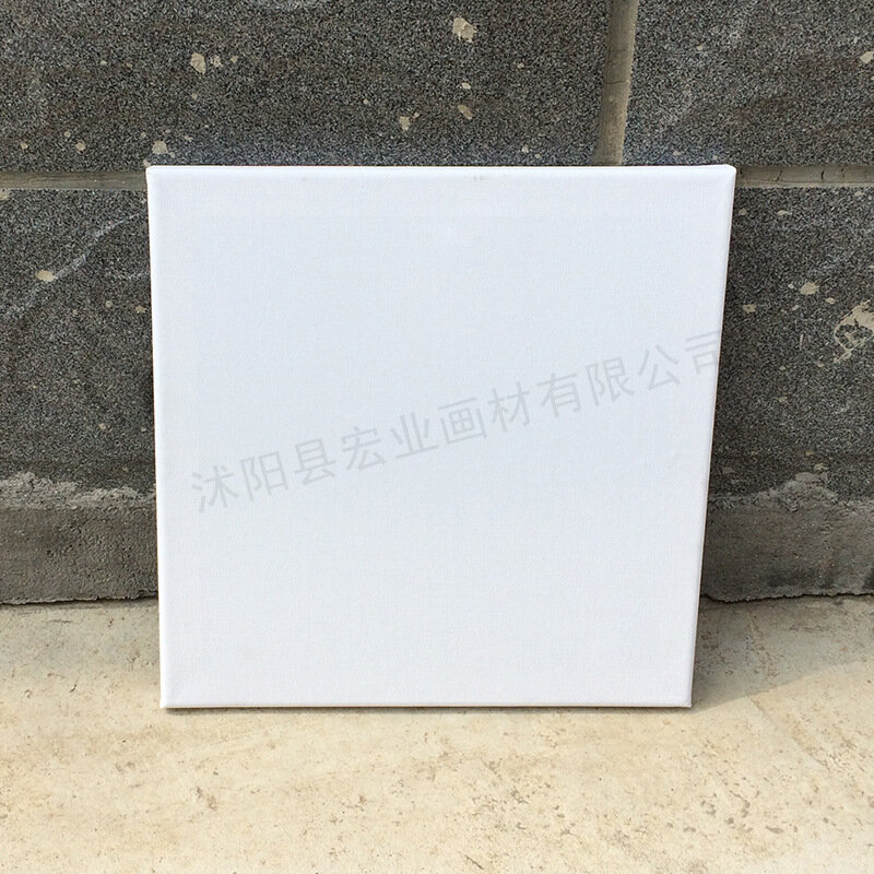 фото Рамка для холста, 30x30 см, чистая хлопковая, для масляной живописи