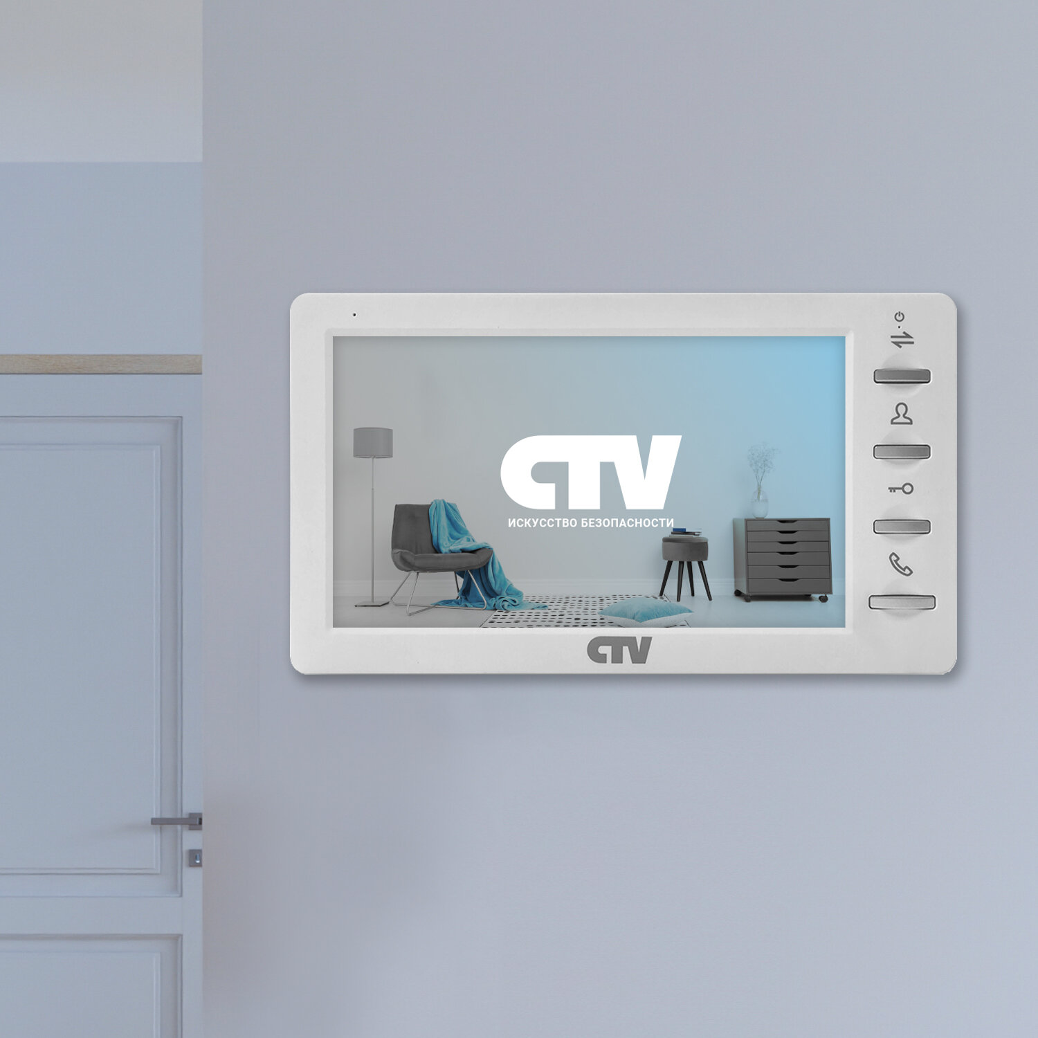 Монитор для видеодомофона CTV - фото №3