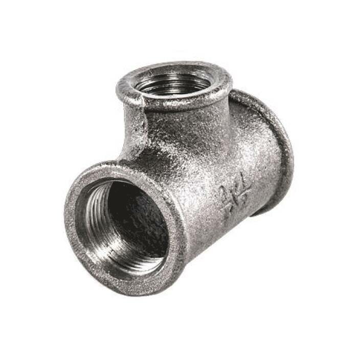 фото Тройник переходной чугун Ду 20х15 (3/4"х1/2") ВР/ВР Fittex .