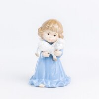 фото Фигурка Ангел с агнцем фарфор h-15 АФ-05906 #177870