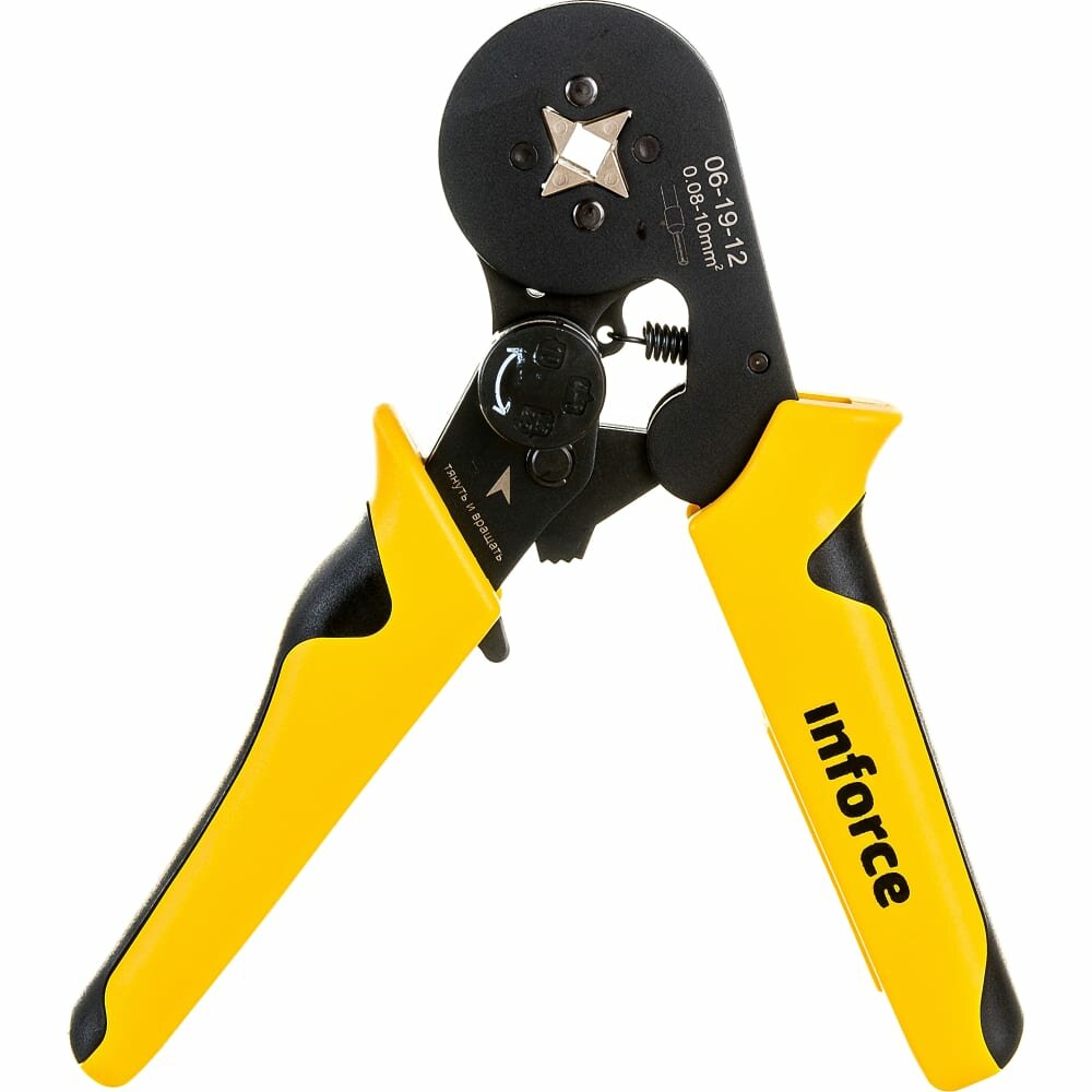 фото Квадратные пресс клещи Inforce 06-19-12