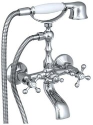 Смеситель для ванны с душем двуручный Коттедж А-серия Славен СЛ-ДВ-А30