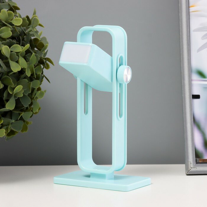 фото Ночник "Рудс" LED 3Вт USB АКБ синий 9х4,8х16 см